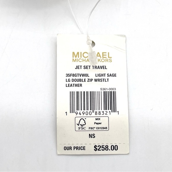 Michael Kors Large Double Zip Wallet Wristlet - Picture 7 of 7